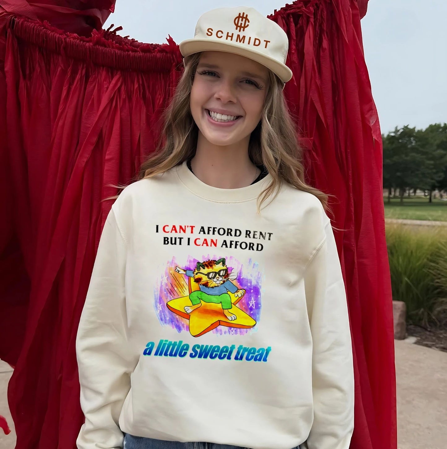 I can’t afford rent but I can afford a little sweet treat shirt