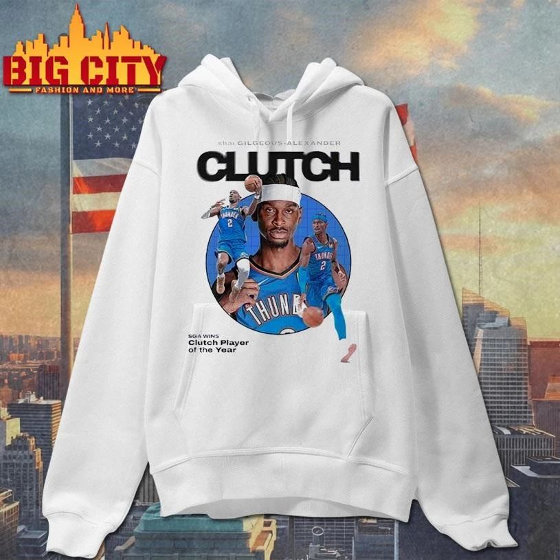 Shai Gilgeous Alexander SGA Clutch Player Of The Year NBA 2026 Shirt