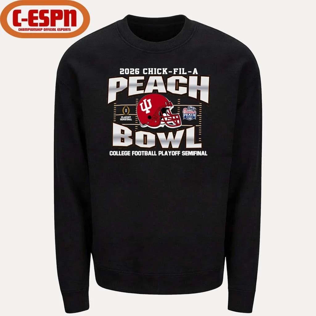 Indiana Hoosiers 2026 CFP Peach Bowl Shirt