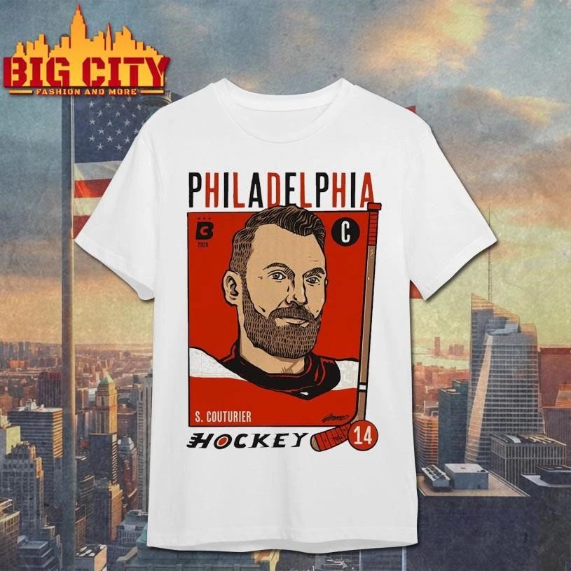 S. Couturier 14 Philadelphia Flyers Hockey Team Vintage Shirt