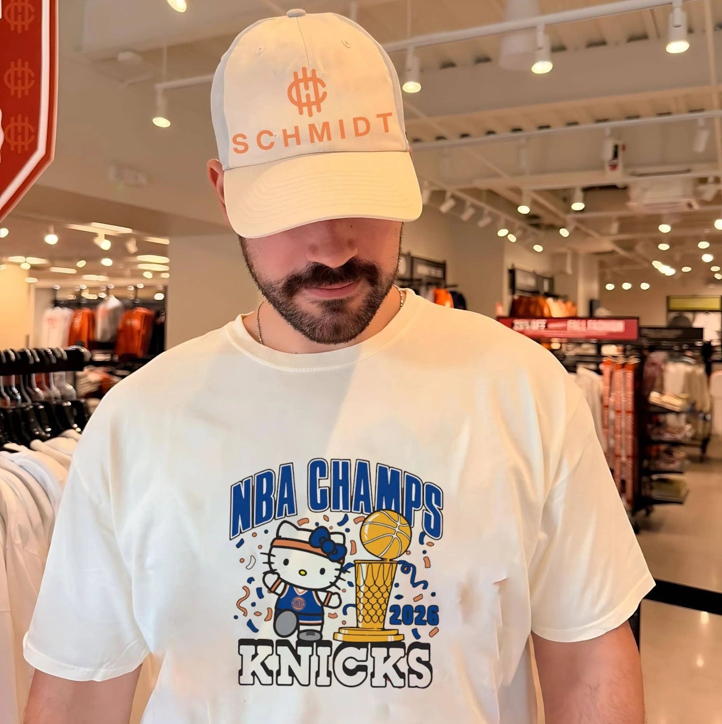 New York Knicks x Hello Kitty 2026 NBA Finals Champions shirt