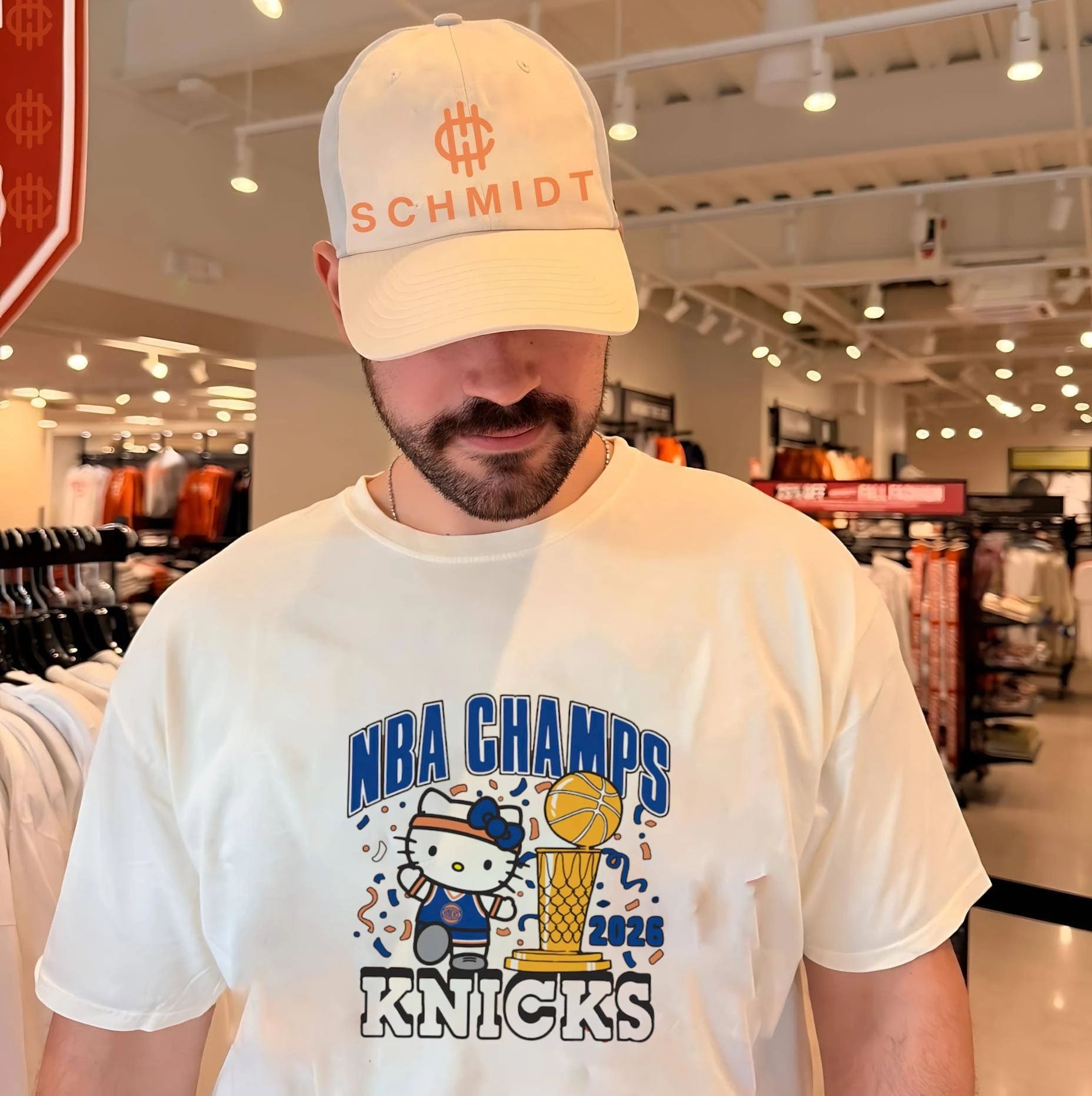 New York Knicks x Hello Kitty 2026 NBA Finals Champions shirt