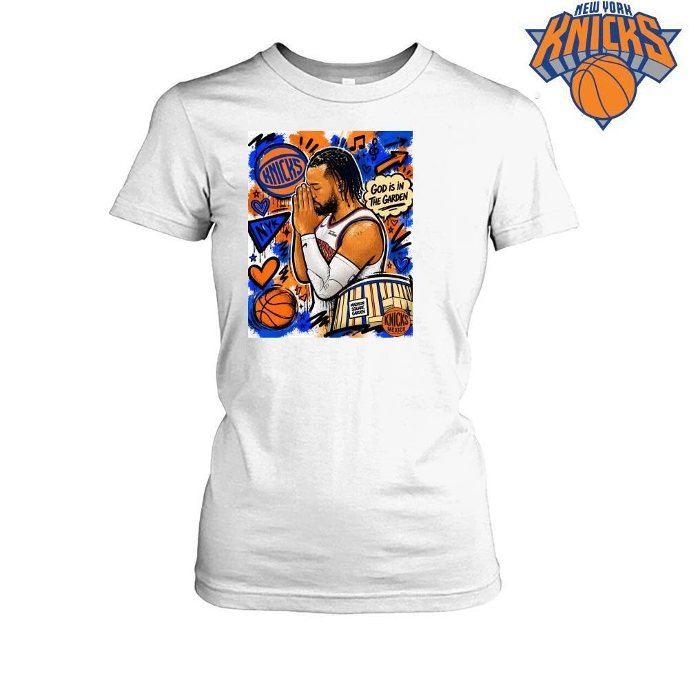 Jalen Brunson God Is In The Garden Madison Square Garden New York Knicks NBA Finals 2026 shirt