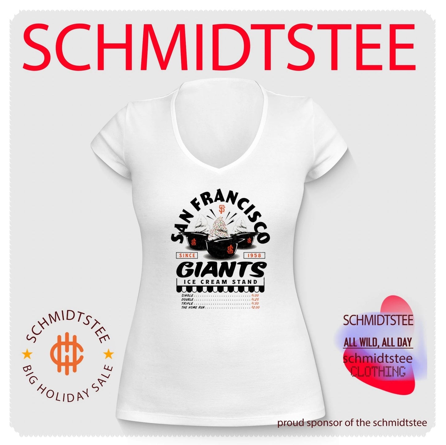 San Francisco Giants Ice Cream Stand shirt
