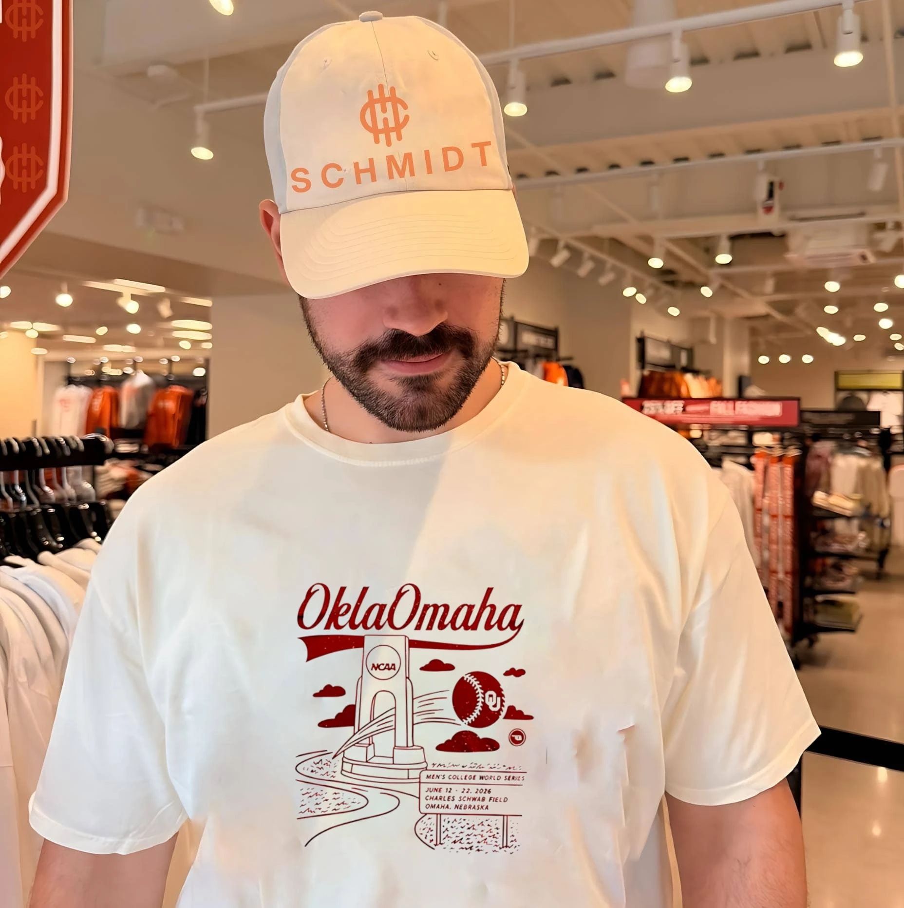 Oklahoma Sooners x College World Series Oklaomaha 2026 Baseball shirt