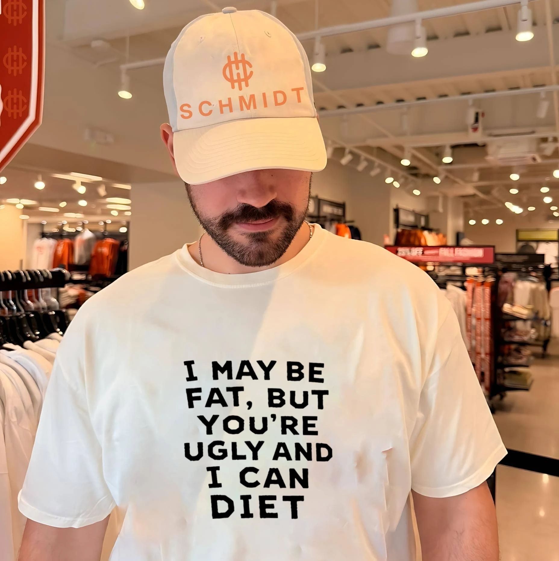 I may be fat but you’re ugly and I can diet shirt