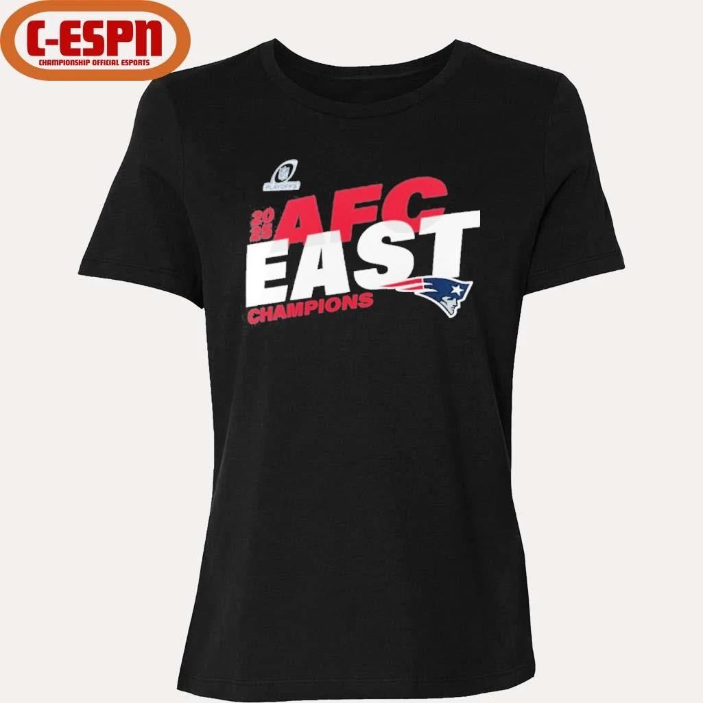New England Patriots 2025 AFC East Division Champions Conquer T-Shirt