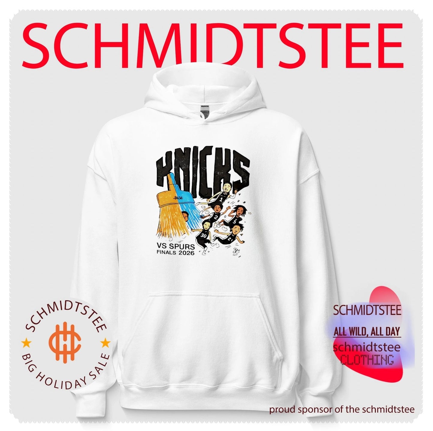 Finals Clean Sweep Knicks vs Spurs 2026 shirt