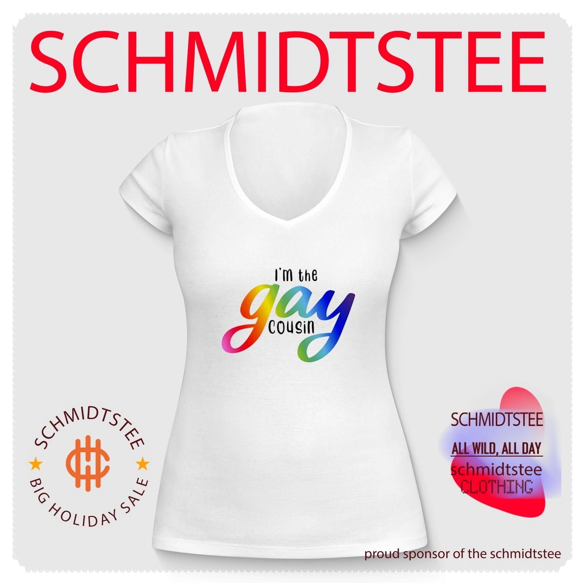 I’m the gay cousin Pride shirt