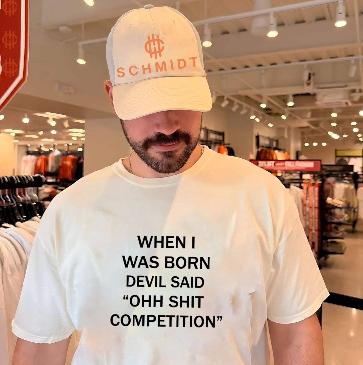 Sarcastic When I Was Born Devil Said Competition shirt