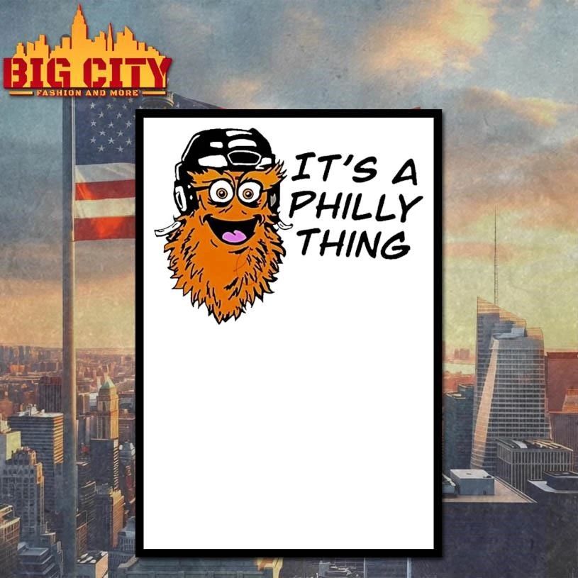 Philadelphia Flyers Gritty Its A Philly Thing Playoffs 2026 Shirt