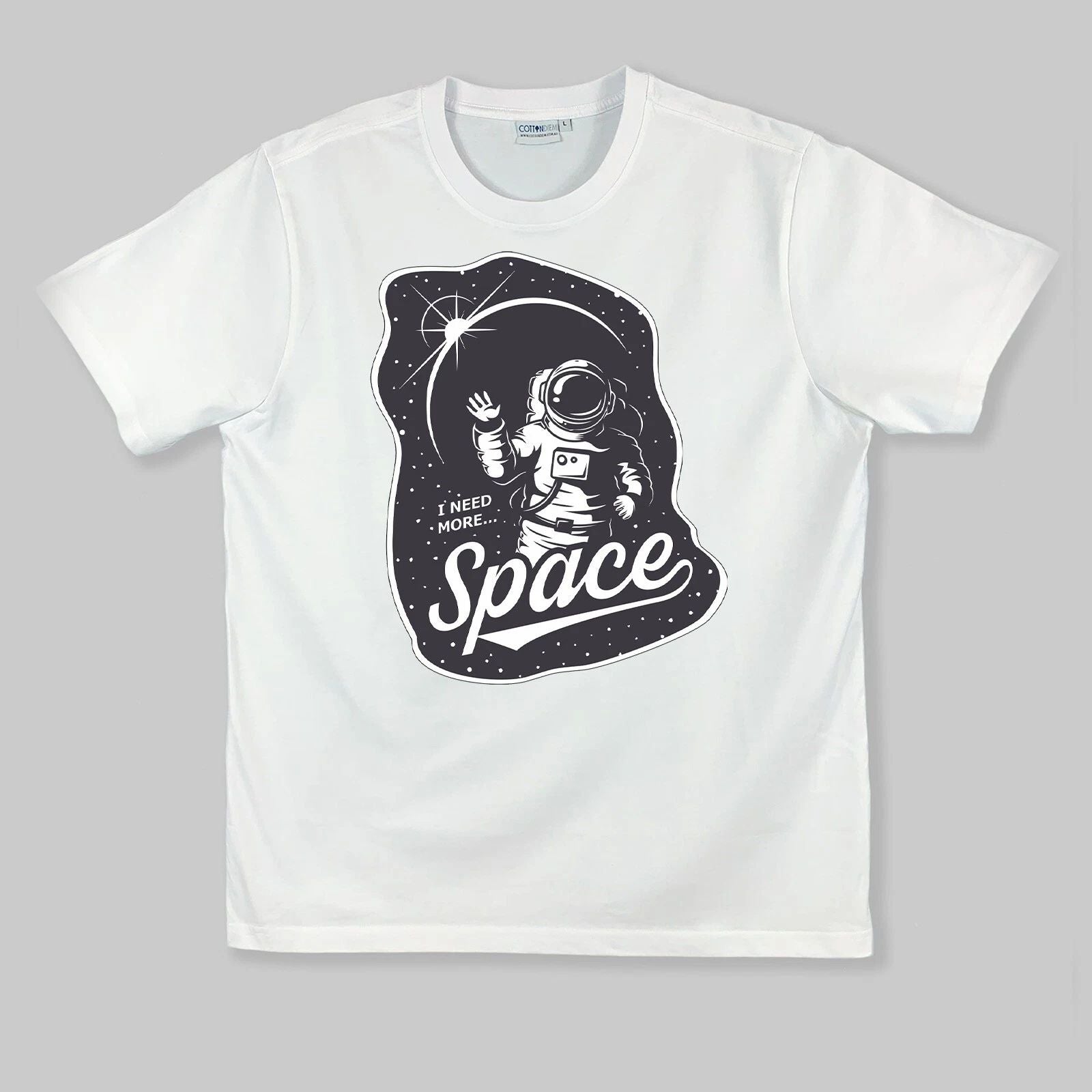 Need-More-Space White Oblyvian Tee Unisex T-shirt, Sweatshirt, Hoodie (1)