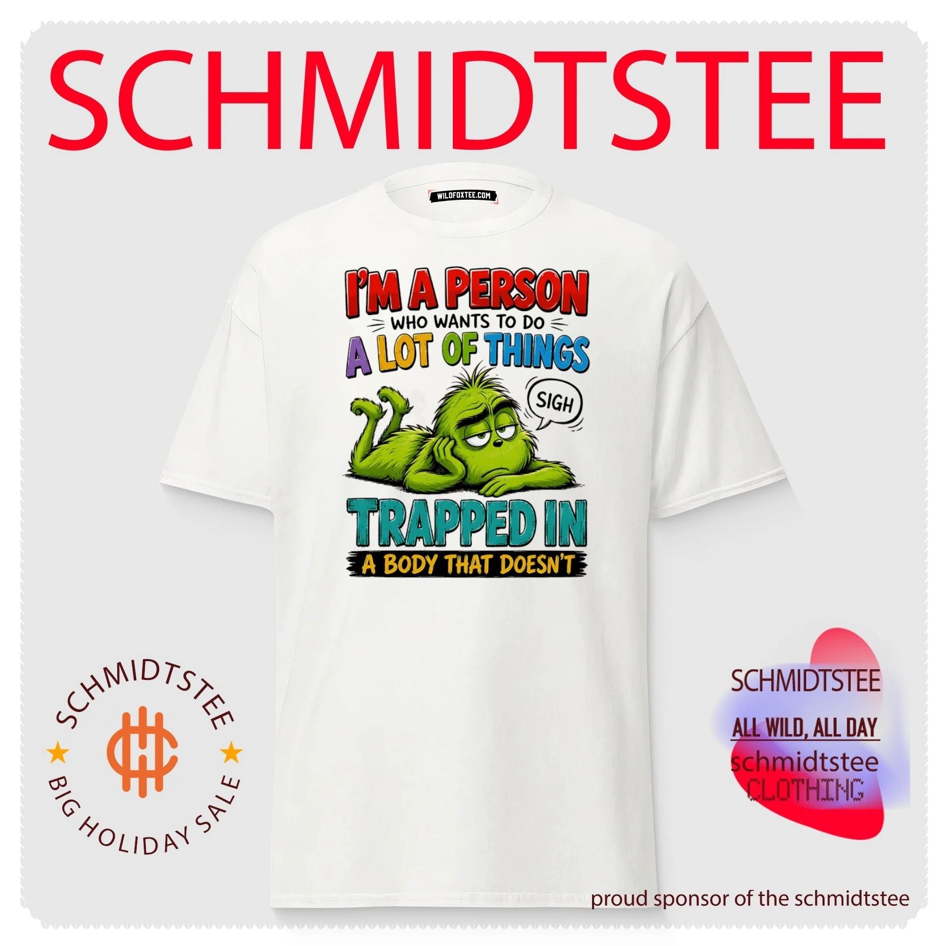 I’m a person who wants to do a lot of things Grinch shirt