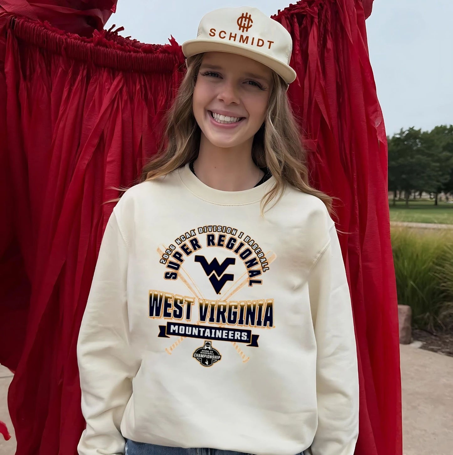 West Virginia Mountaineers 2026 NCAA Division I Baseball Super Regionals shirt