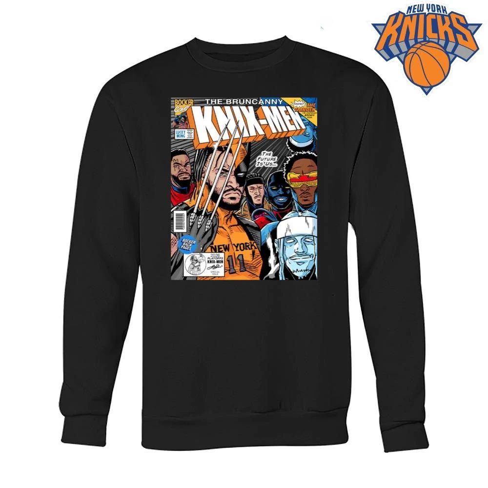 New York Knicks Jalen Brunson 11 Knix Men X Men Comic Book Parody Wolverine Character Graphic NBA Finals 2026 Shirt