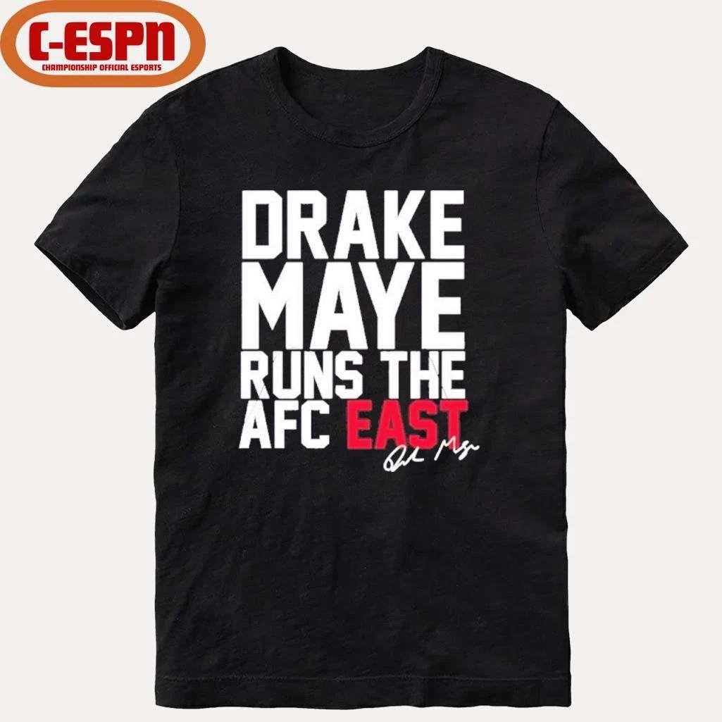 Drake Maye Runs The AFC East Champions shirt