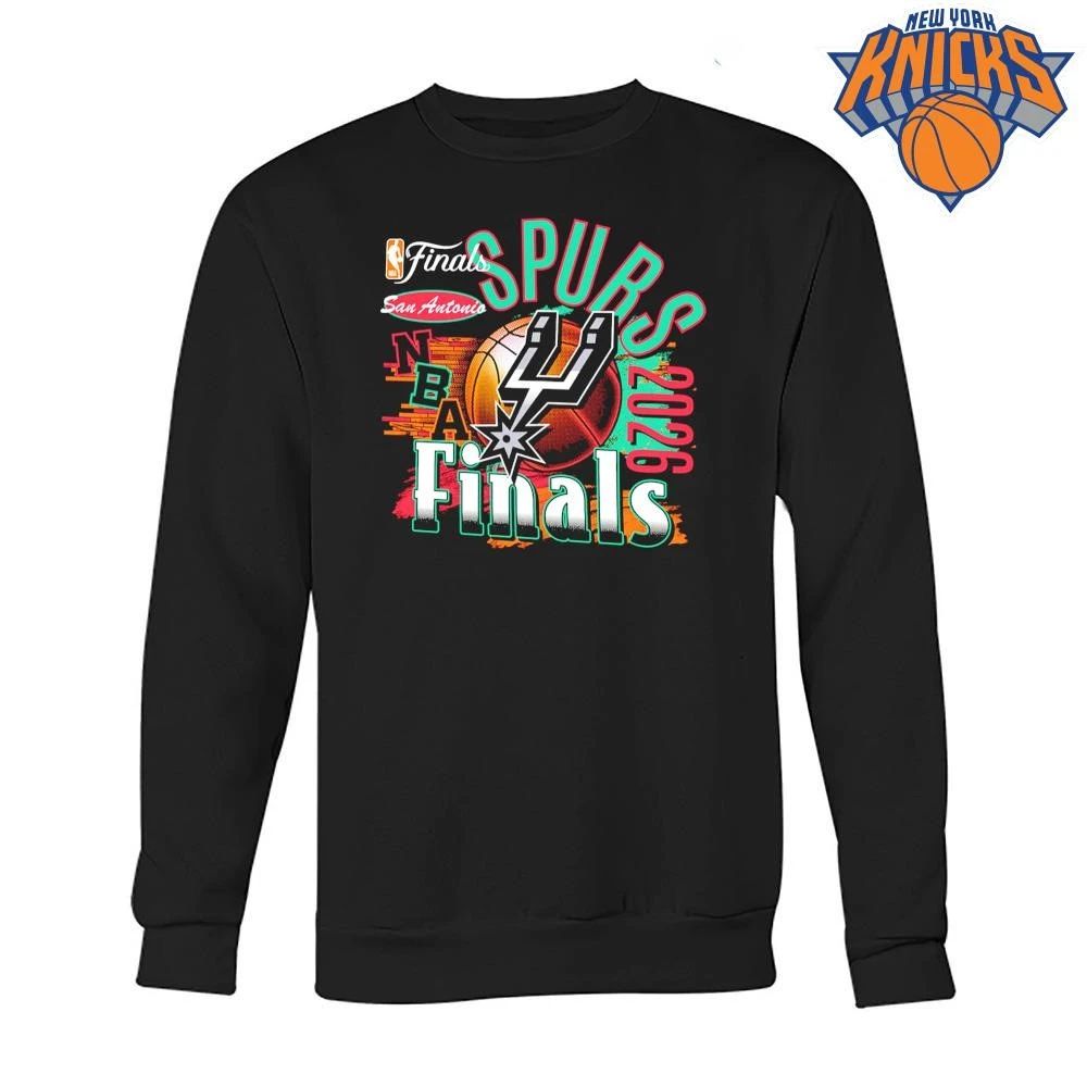 San Antonio Spurs Women’s ’47 Brand 2026 NBA Finals Courtside Reed Shirt