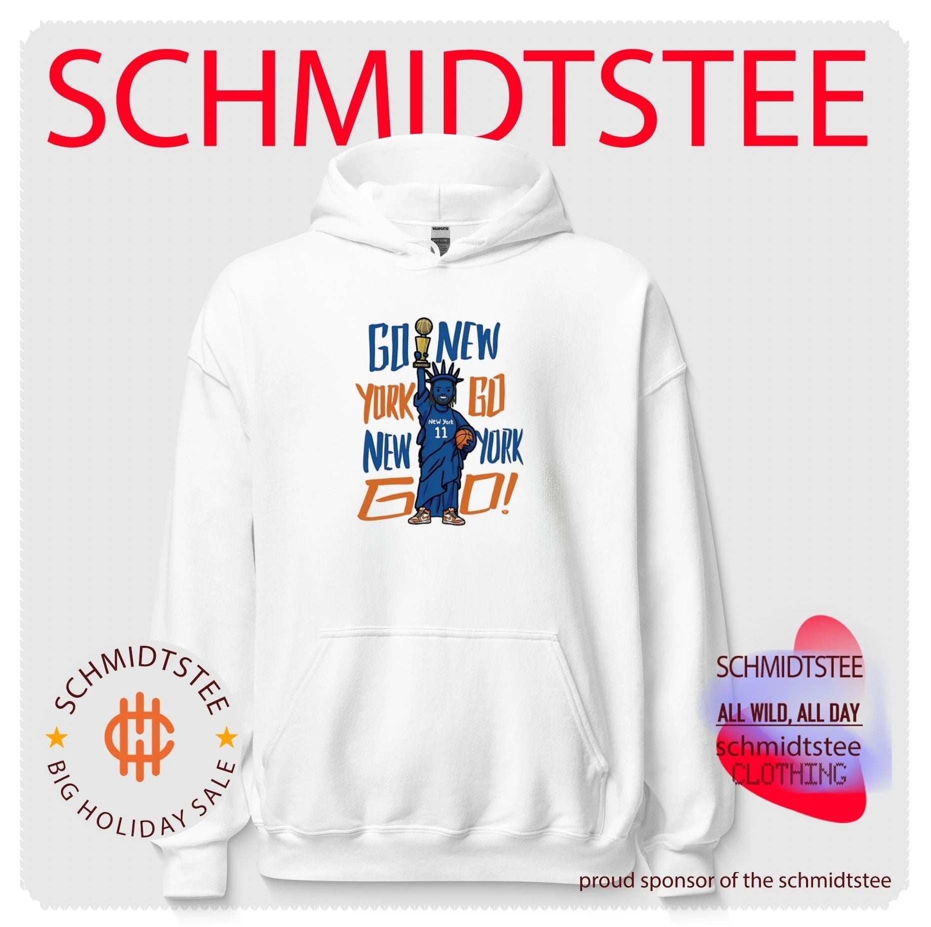 New York Knicks Statue of Liberty Jalen Brunson statue go New York shirt