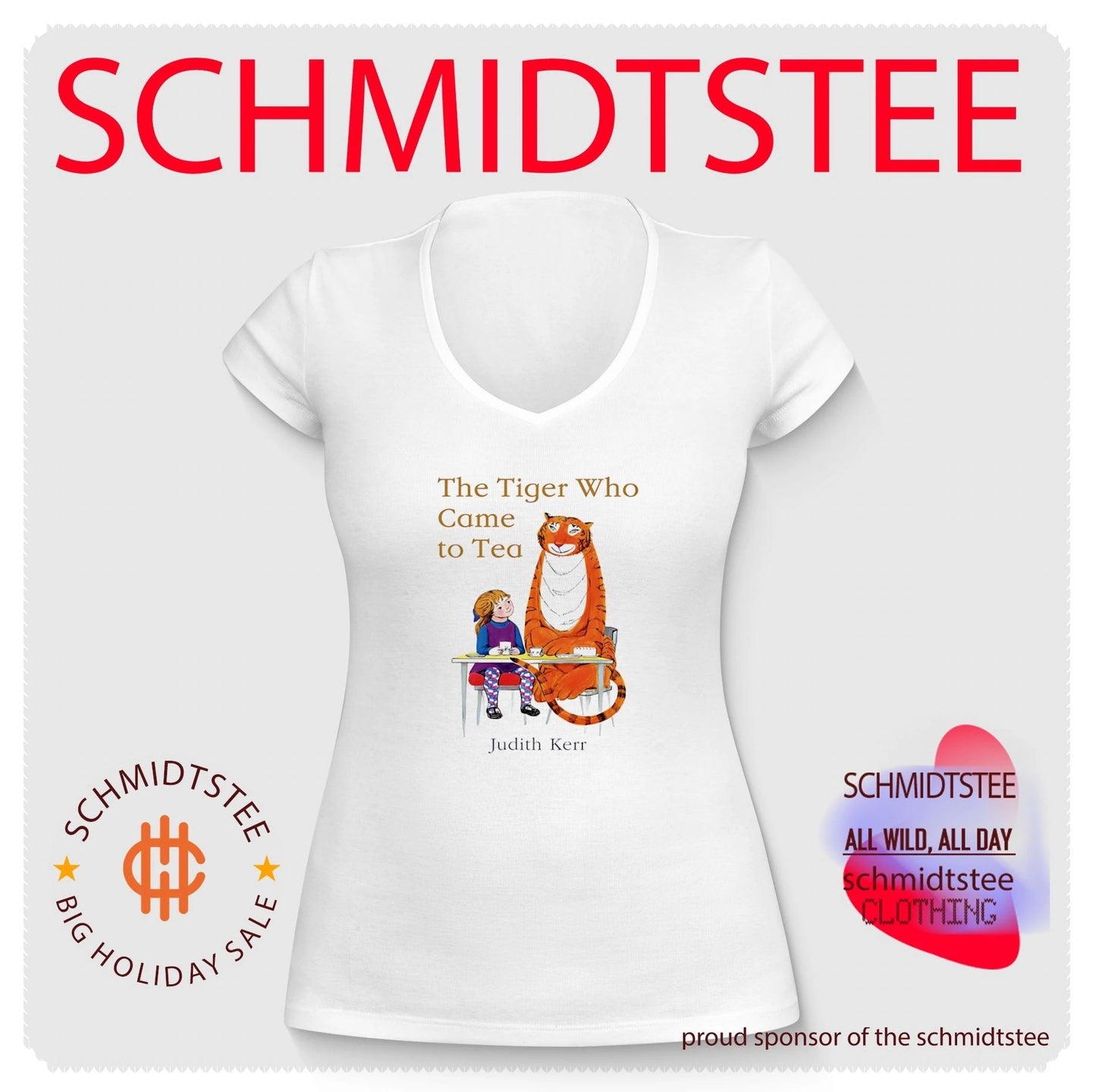 The Tiger Who Came To Tea Judith Kerr shirt
