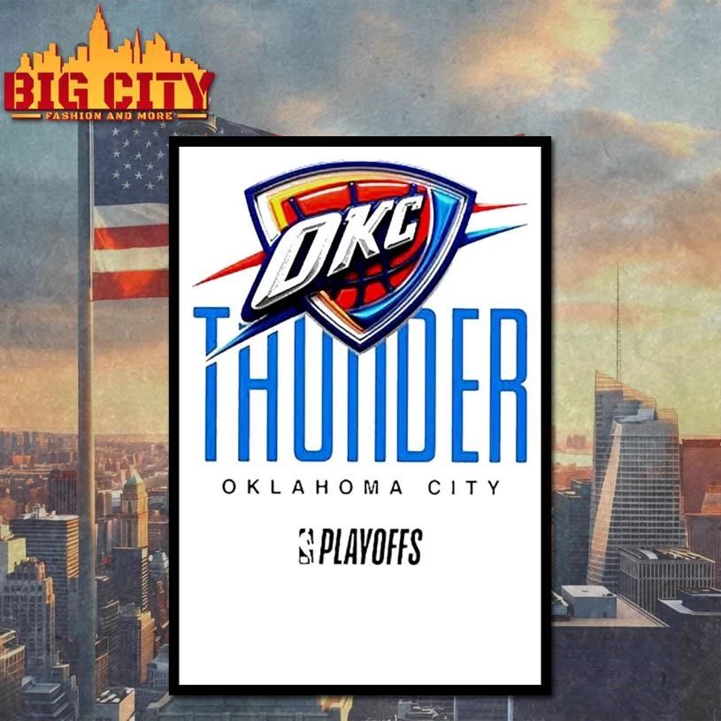 Oklahoma City Thunder NBA Playoff 2026 logo Shirt