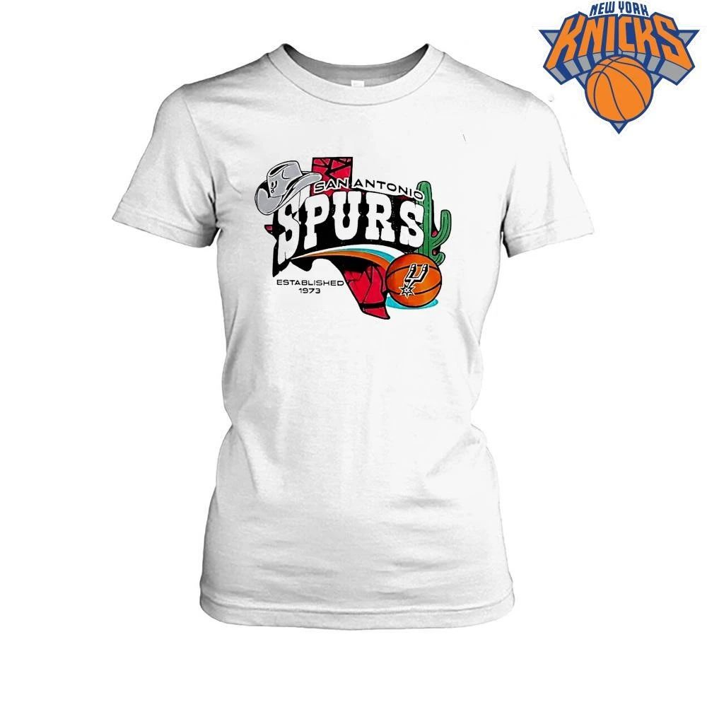 San Antonio Spurs Nba Texas Basketball San Antonio Spurs Established 1973 White Shirt