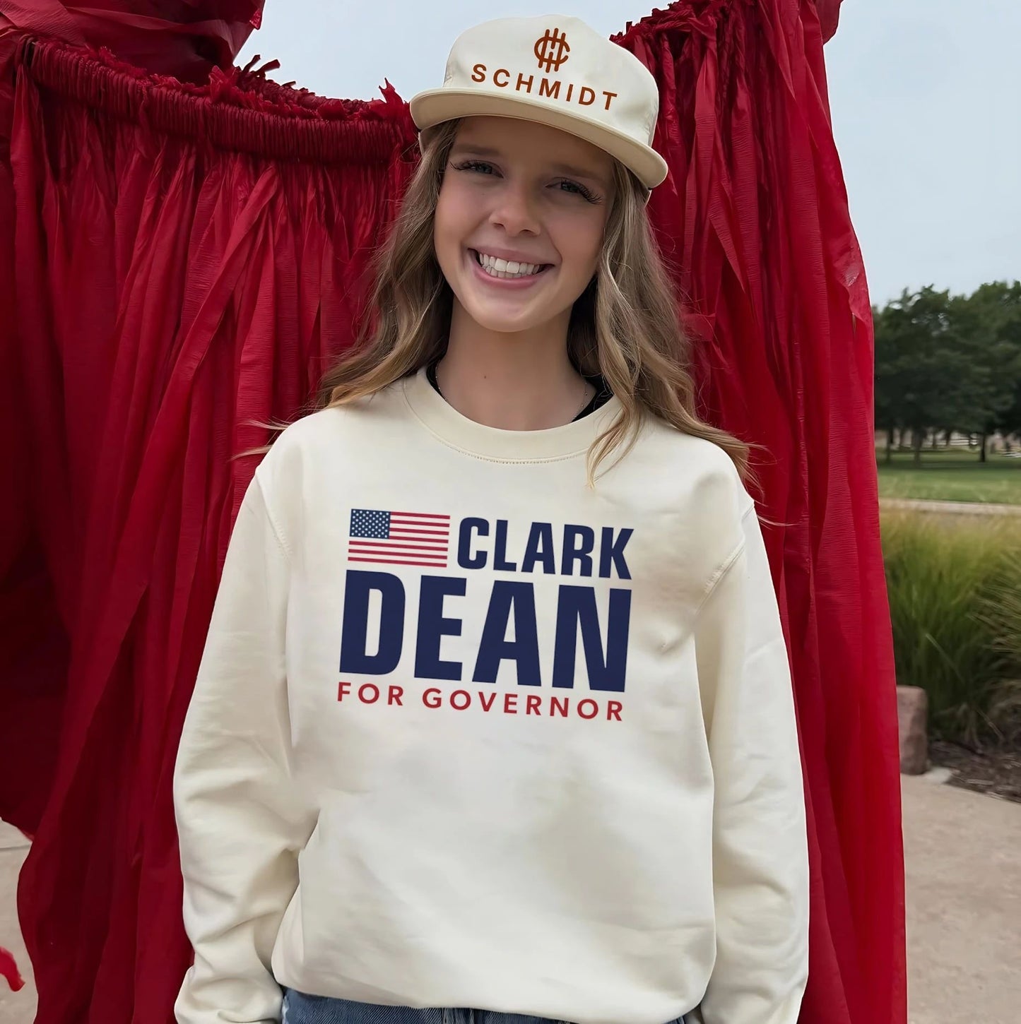 Clark Dean for Governor 2026 shirt