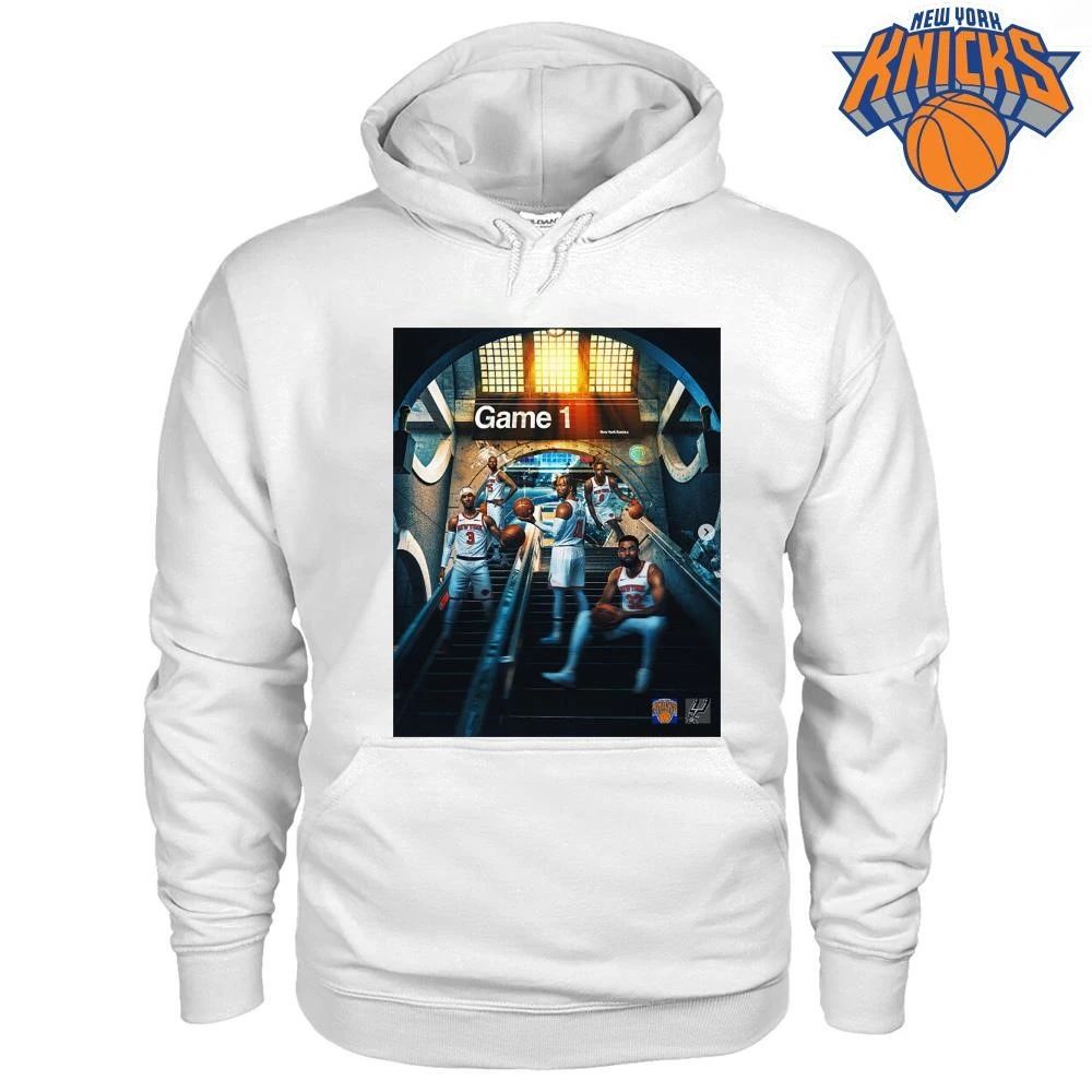 NBA Finals 2026 Game 1 New York Knicks Jalen Brunson Josh Hart Subway Station Basketball shirt