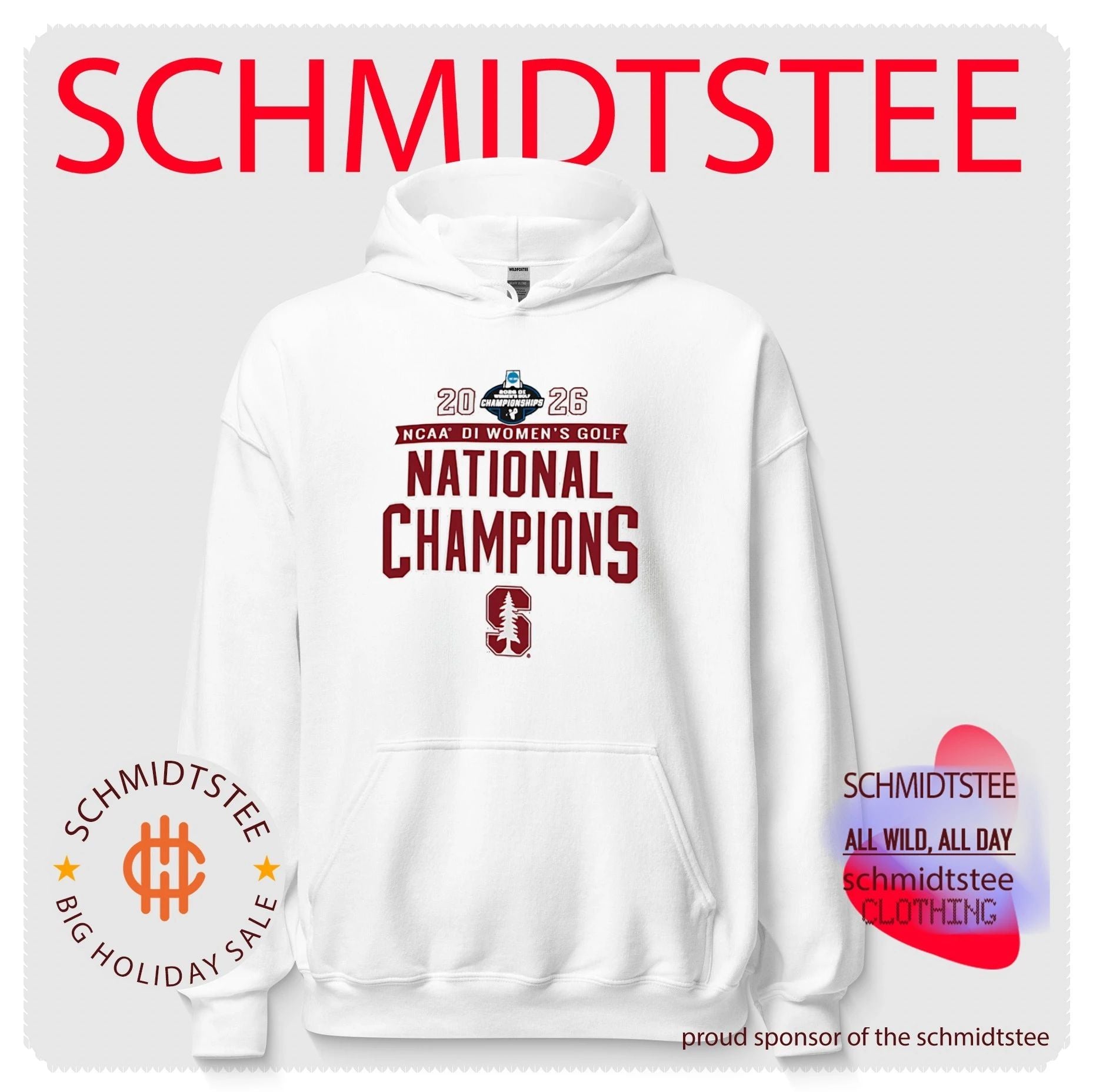Stanford Cardinal 2026 NCAA Women’s Golf National Champions shirt