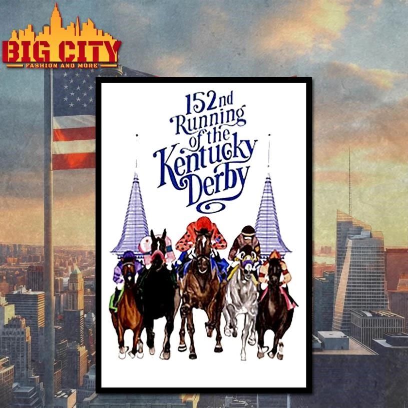 152nd Kentucky Derby Art of the Derby Coming At You Shirt