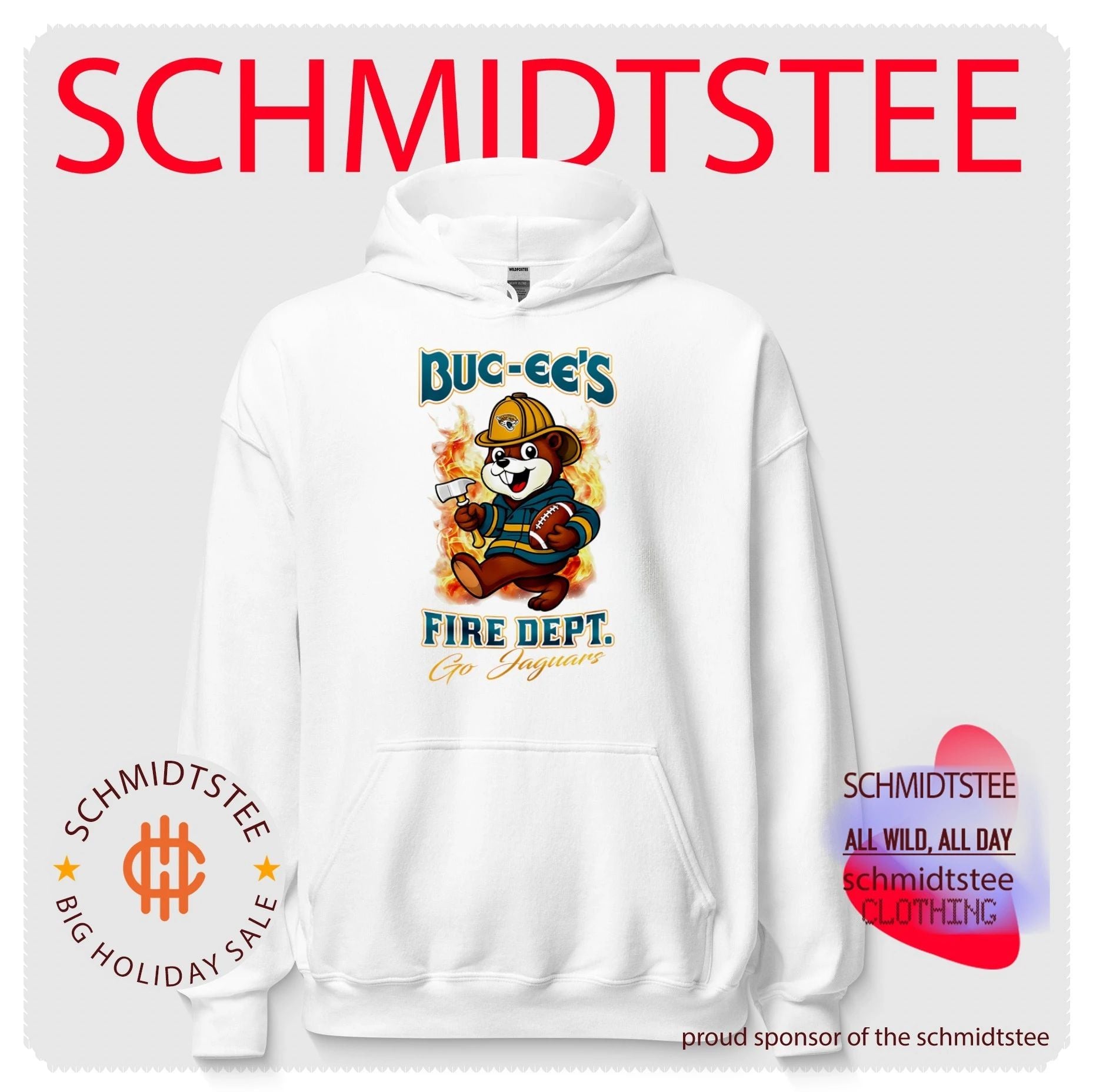 Jacksonville Jaguars Buc-Ee’s Fire Dept go Bears Firefighter Strong shirt
