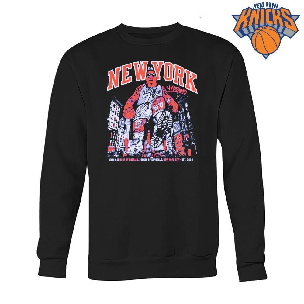 Half Sumo New York Built By Dreams Biggie Smalls Notorious BIG Basketball City Graphic NBA Finals 2026 Shirt