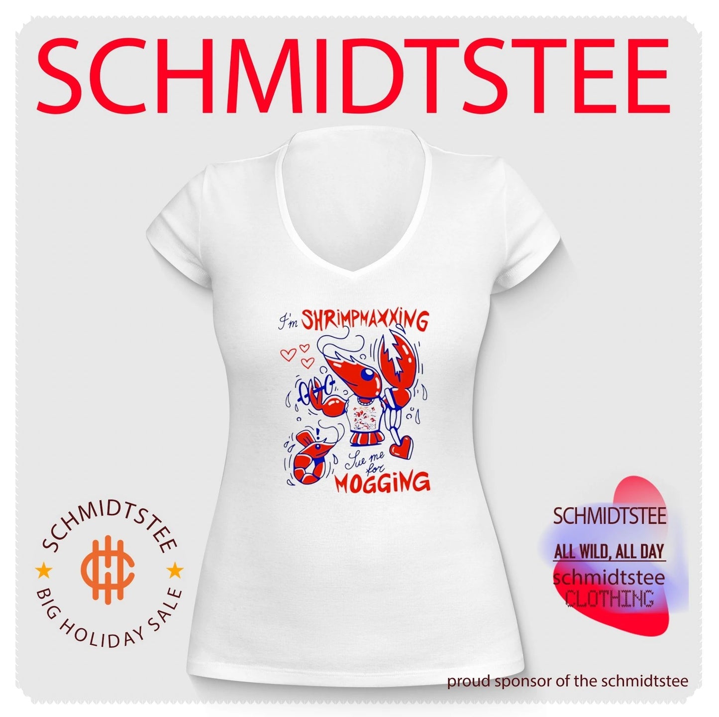Lobster I’m shrimpmaxxing sue me for mogging shirt