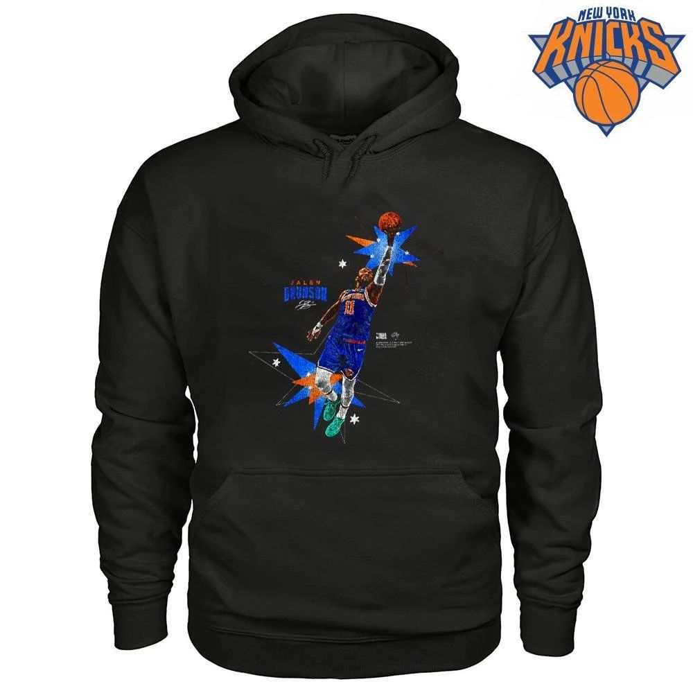 Jalen Brunson 11 New York Knicks 2026 Champions Retro Star Shirt