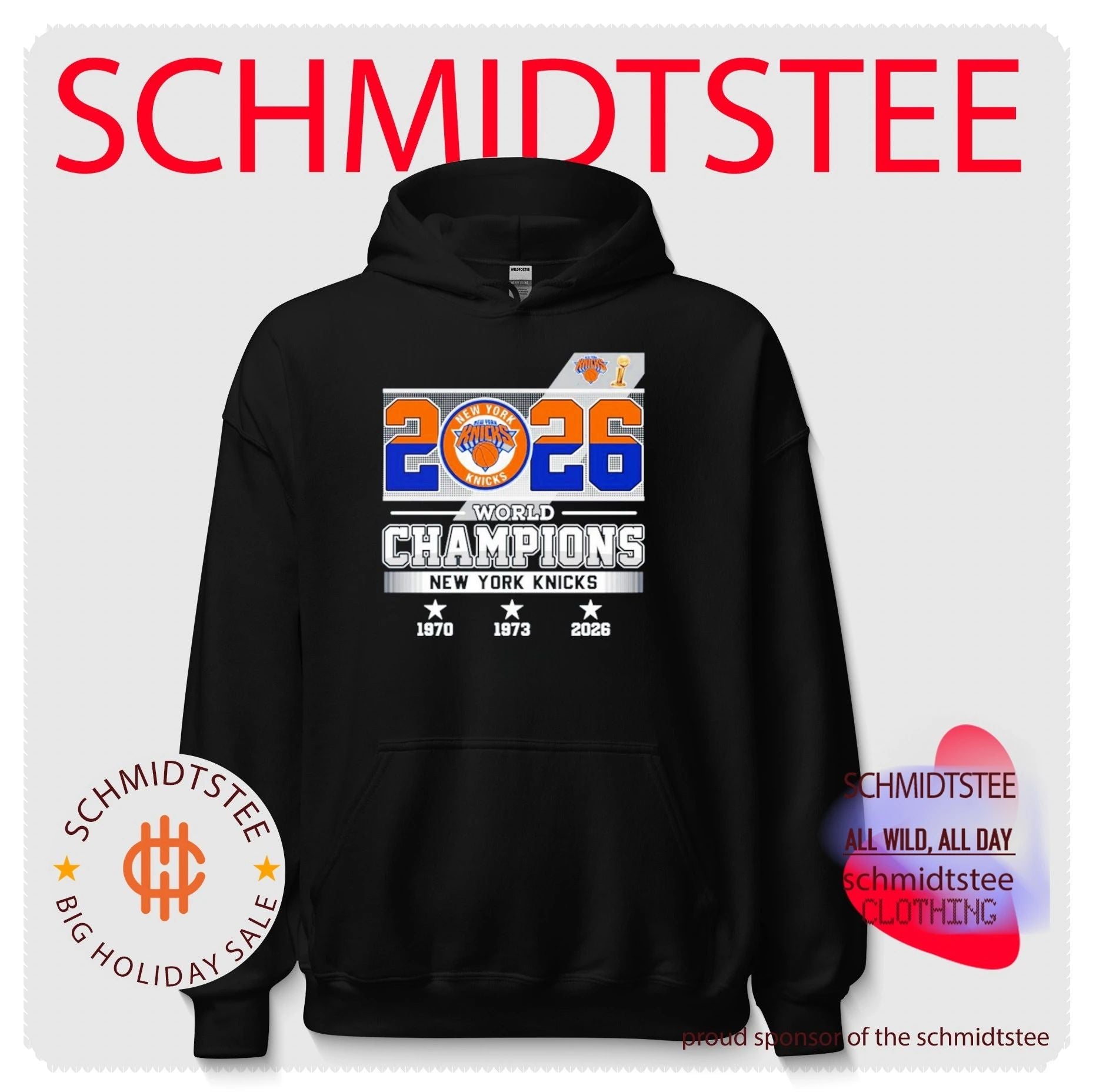New York Knicks 2026 World Champions 3 Tittle shirt