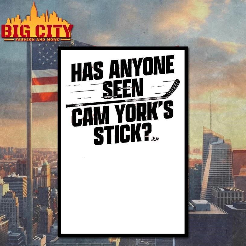Philadelphia Has Anyone Seen Cam York’s Stick Shirt