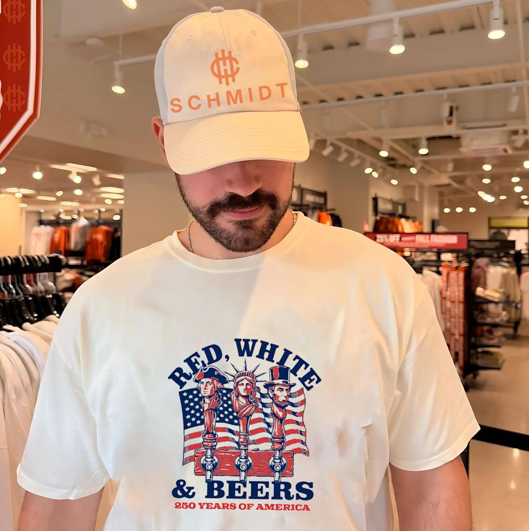 Red White and Beers 250 years of America 1776 2026 shirt