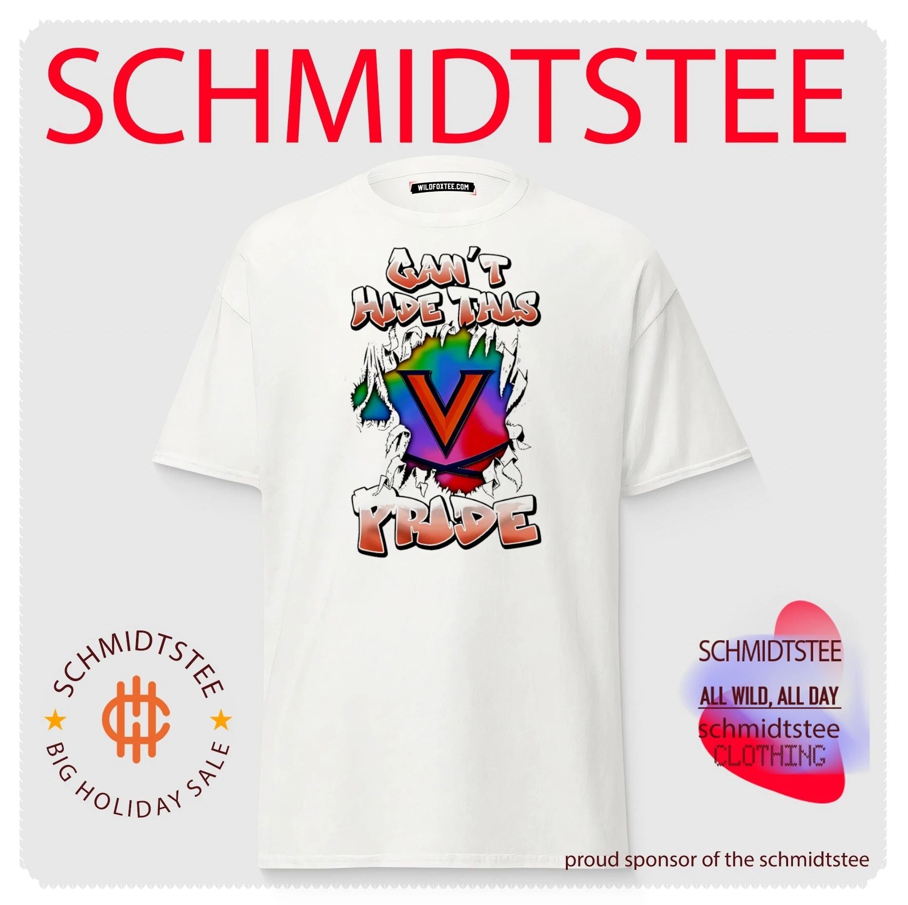 Virginia Cavaliers can’t hide this pride logo shirt