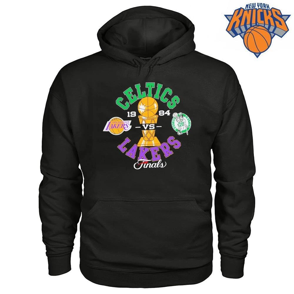 Los Angeles Lakers vs Boston Celtics 1984 NBA Historic Finals Mitchell & Ness Vintage Shirt