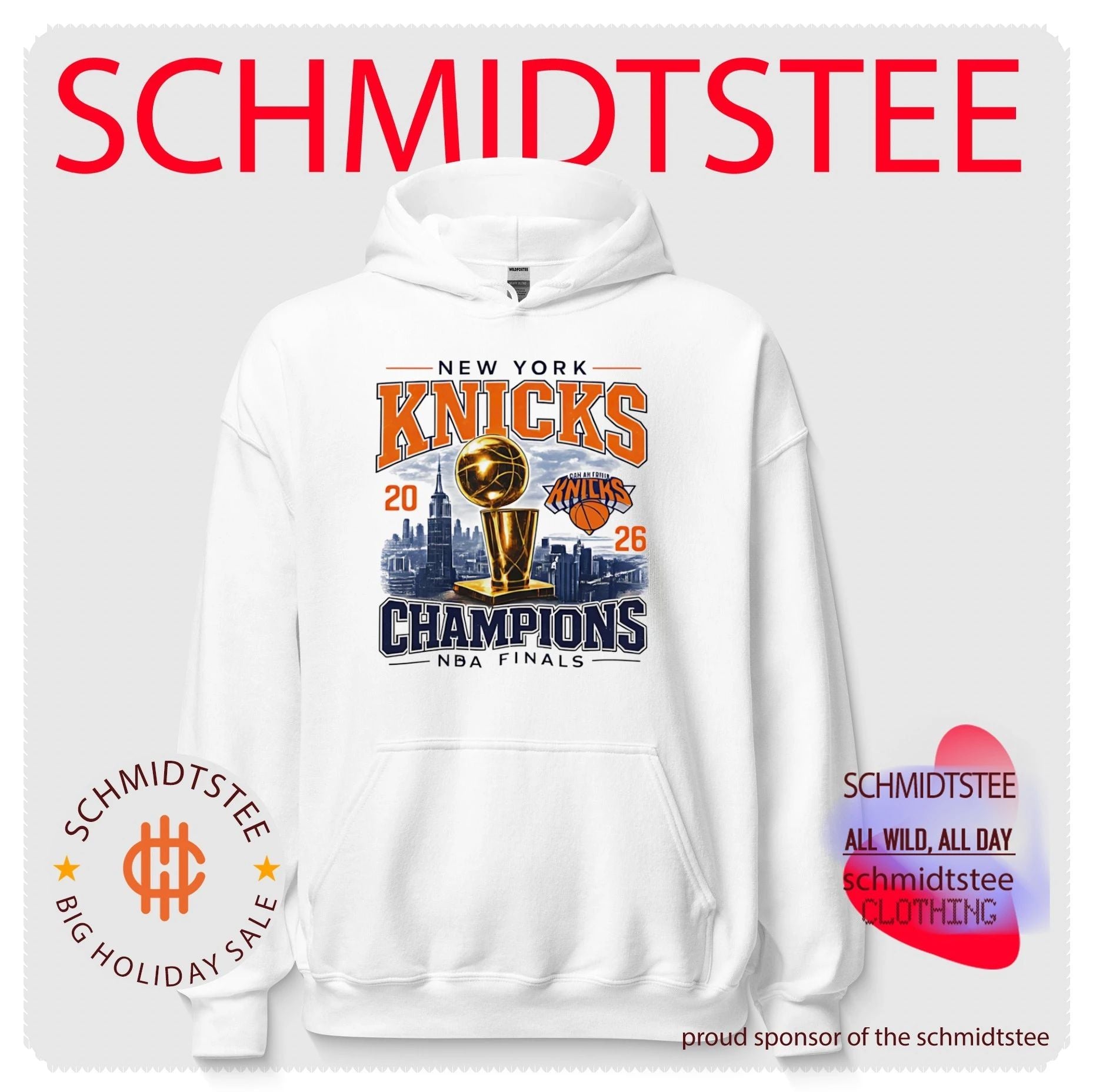New York Knicks NBA Finals 2026 Champions skyline shirt