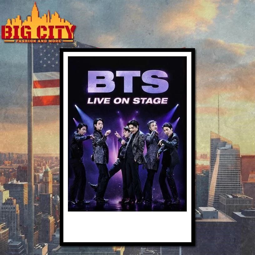 Olivia Rodrigo SNL BTS Live On Stage 2026 Poster Shirt