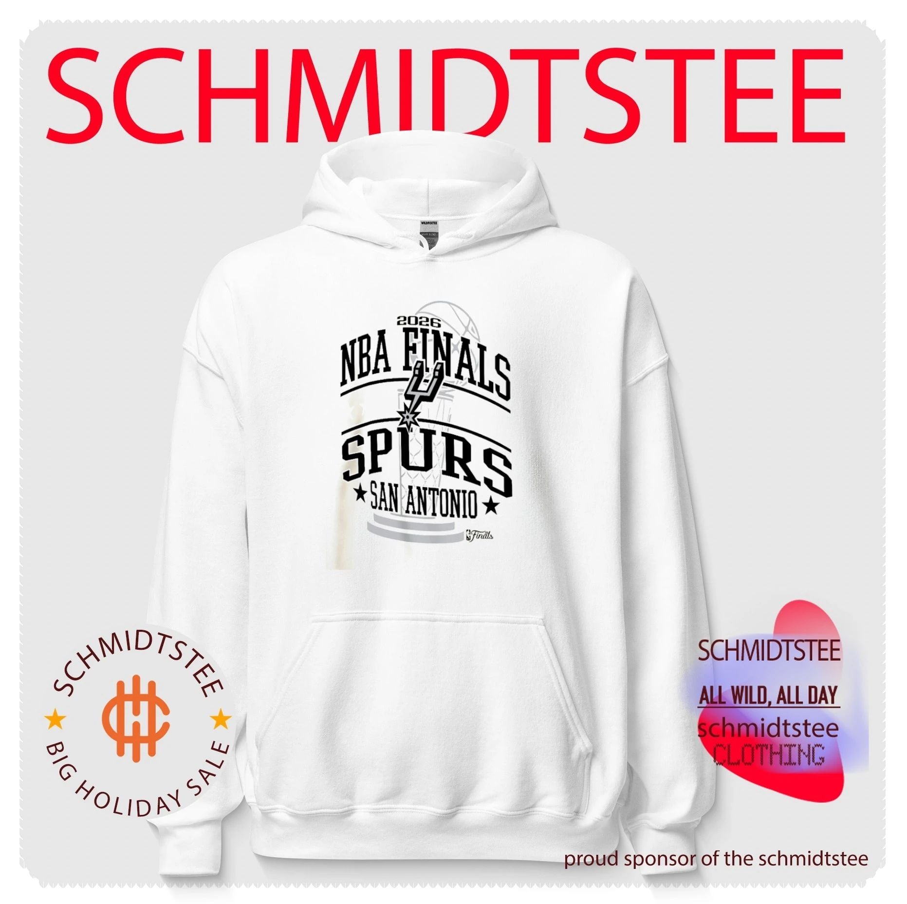 San Antonio Spurs 2026 NBA Finals Star Arch shirt