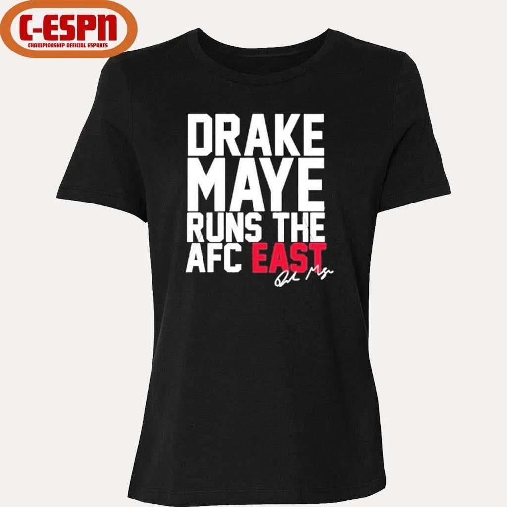 Drake Maye Runs The AFC East Champions shirt