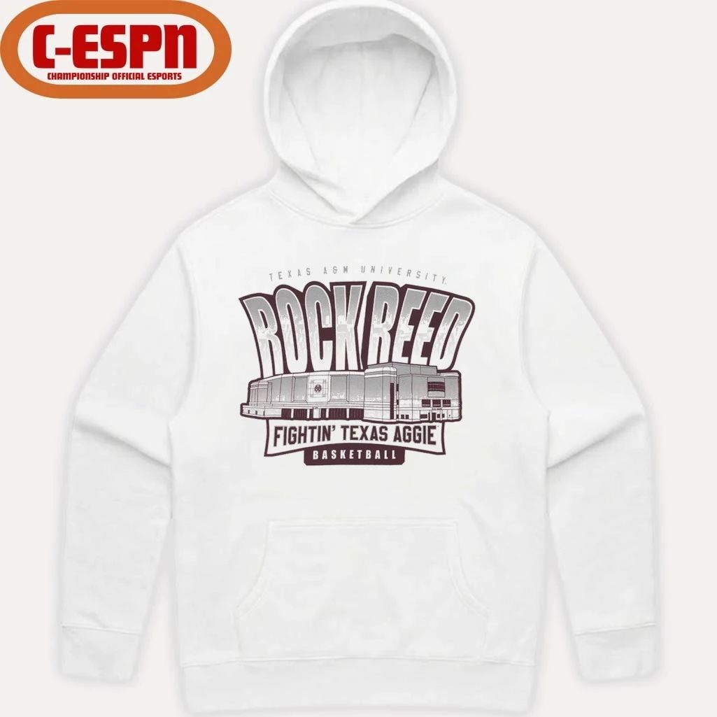Texas A&M Aggies Rock Reed Basketball T-Shirt