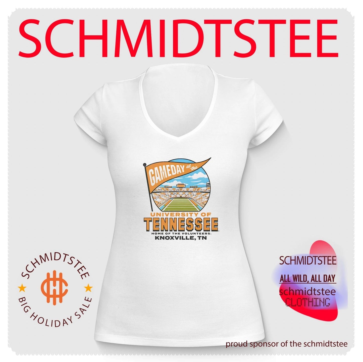 Tennessee Volunteers Gameday at the Tennessee Stadium Banner shirt