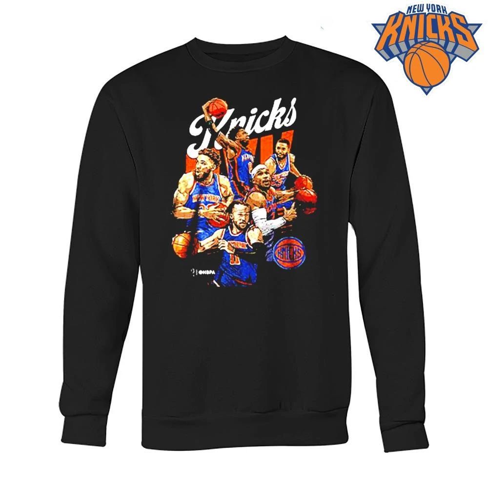 New York Knicks Jalen Brunson Josh Hart Mikal Bridges Players Vintage Graphic NBA Finals 2026 Shirt