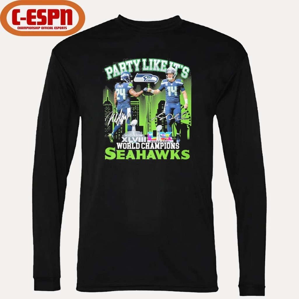 Seattle Seahawks Party Like It’s World Champions Shirt