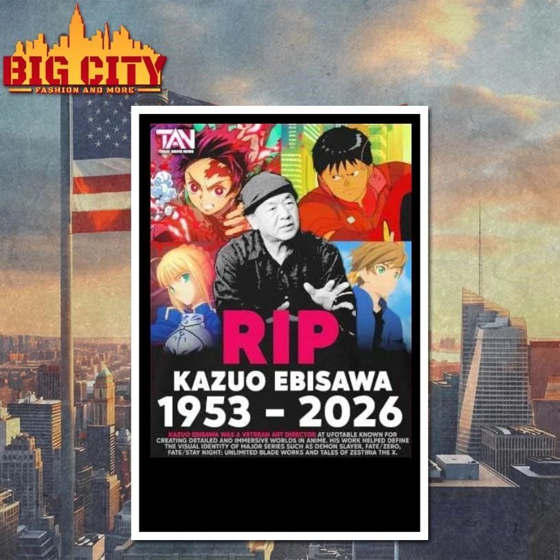 Awesome Rip Kazuo Ebisawa 1953-2026 Shirt