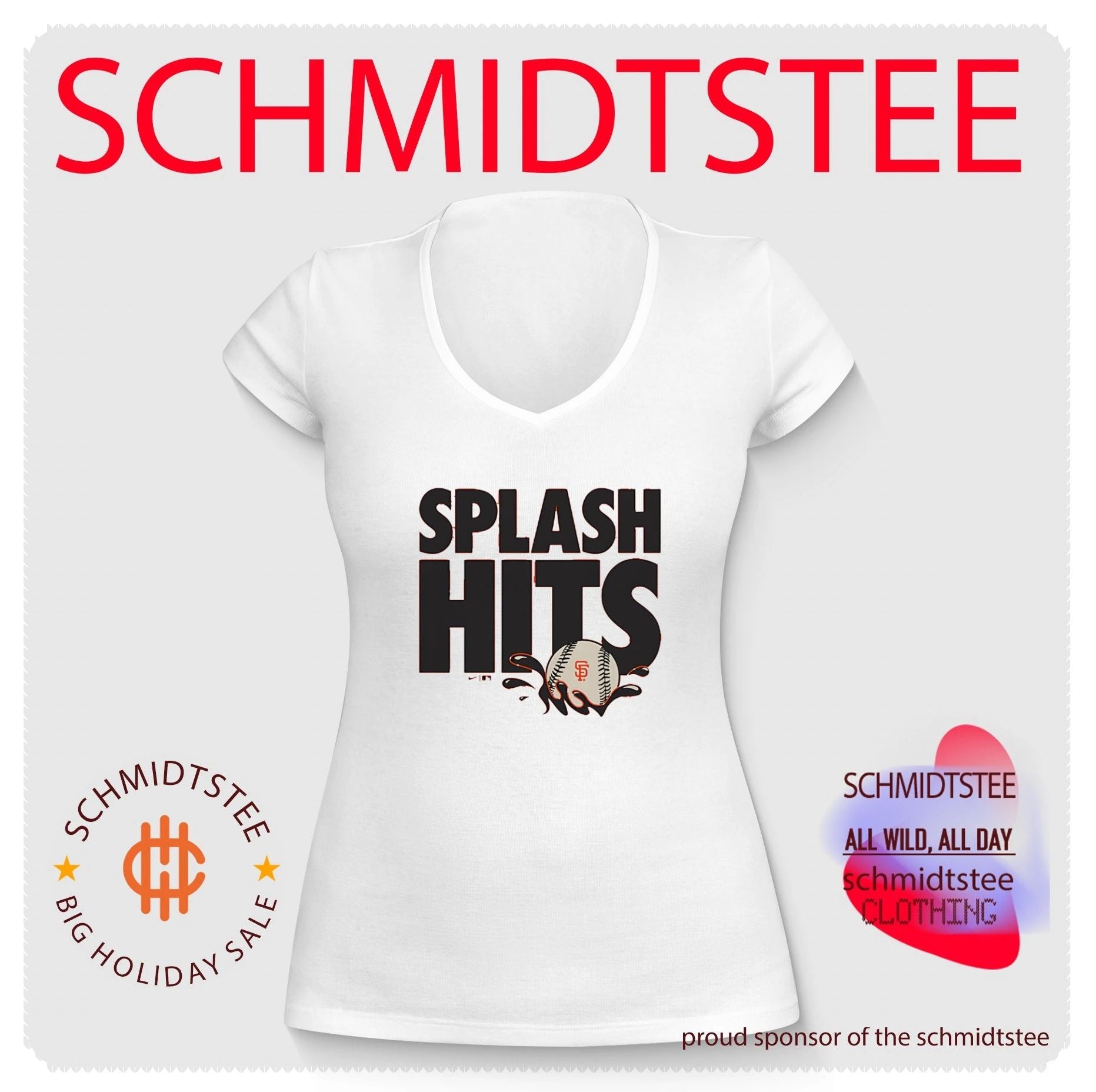San Francisco Giants Splash Hits logo shirt
