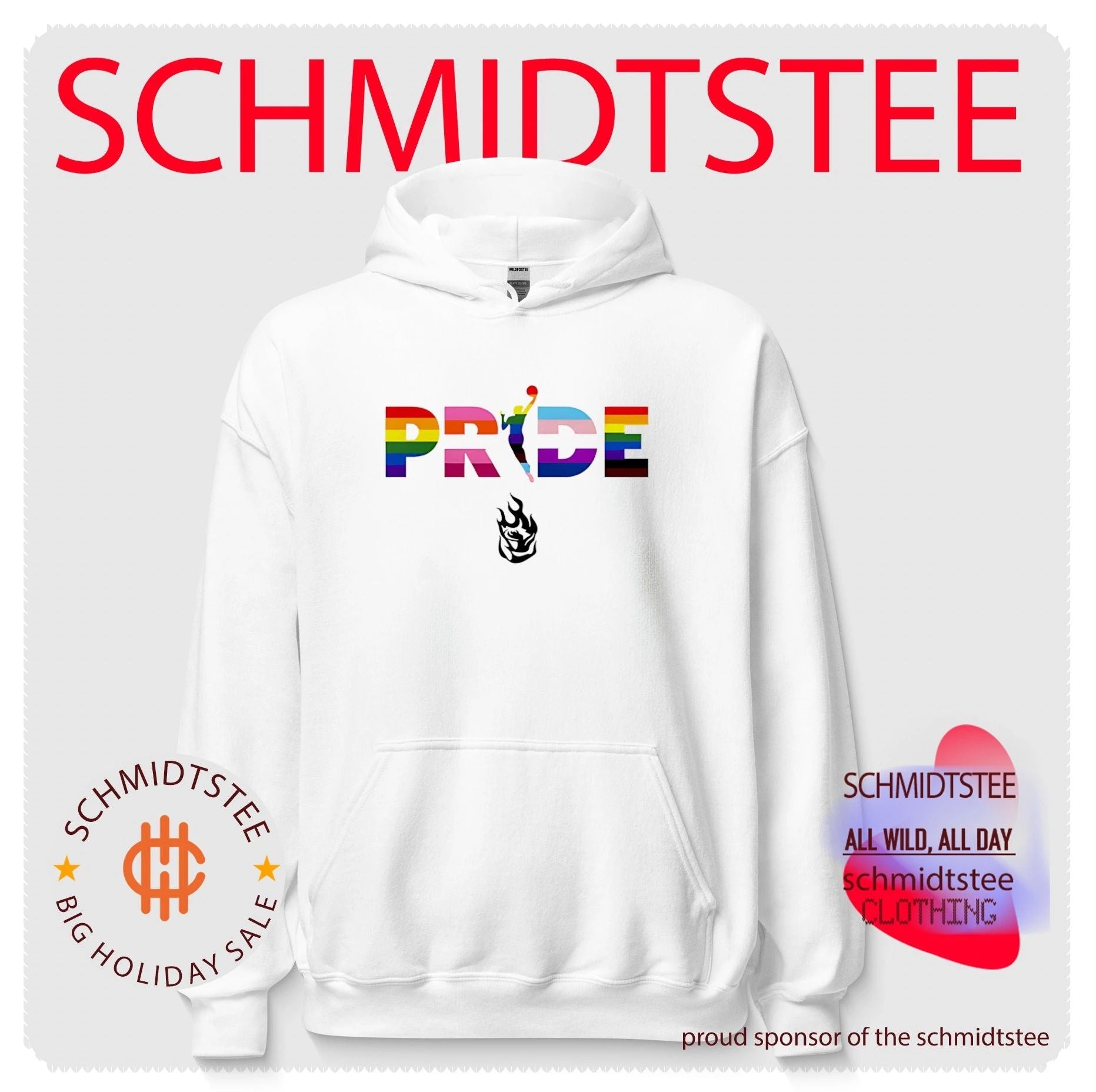 Portland Fire WNBA pride stripes shirt