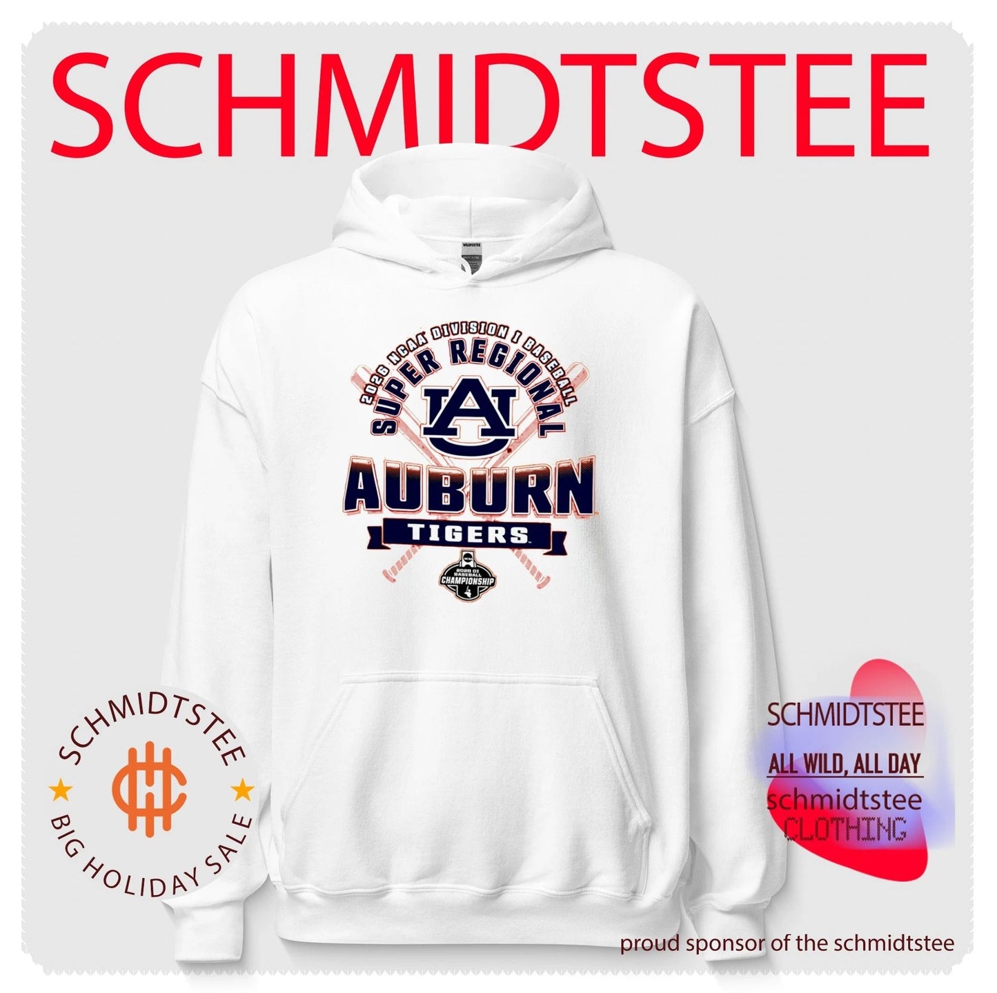 Auburn Tigers 2026 NCAA Division I Baseball Super Regionals shirt